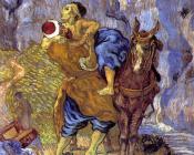 文森特 威廉 梵高 : 善良的撒马利亚人(仿德拉克洛瓦作品)